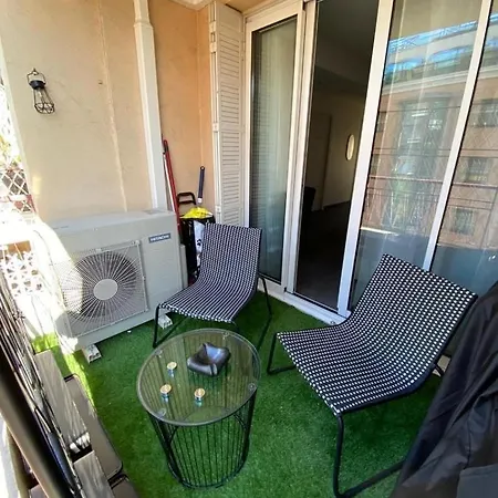 Miramar 5 Couchages Lägenhet Cannes